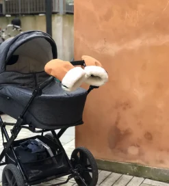 Barnevognsudstyr|Barnevognshandsker*KongWalther Barnevognshandsker - 2-pak - Østerbro - Brun