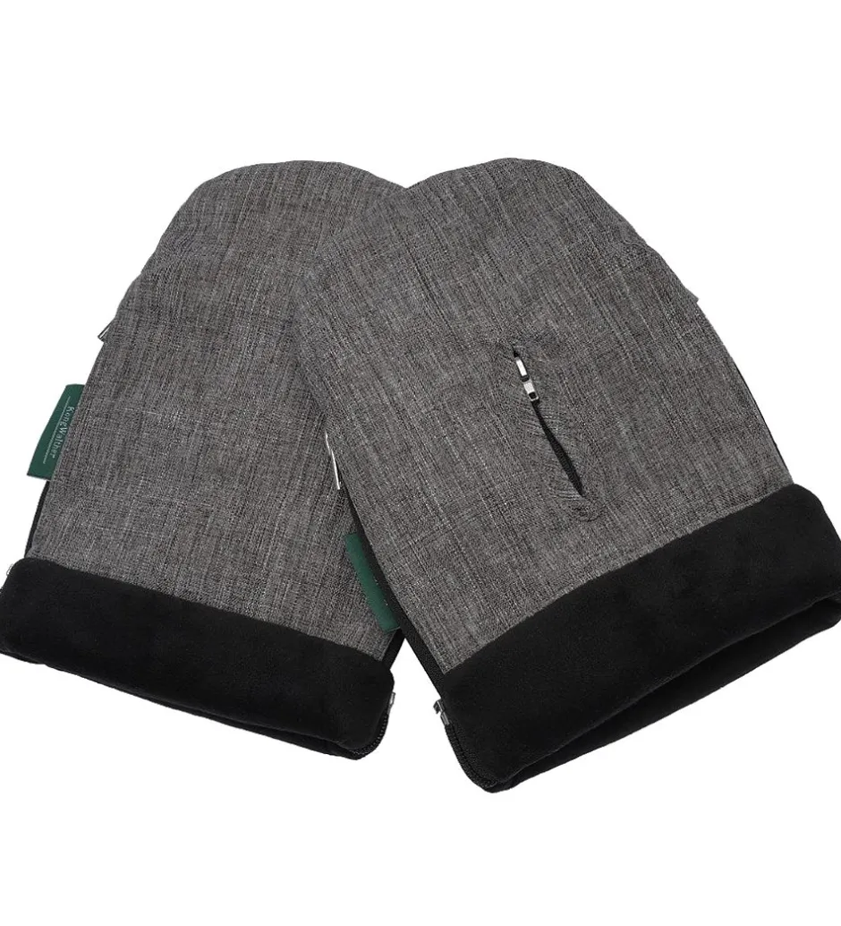 Barnevognshandsker*KongWalther Barnevognshandsker - Østerbro - Gråmeleret/Fleece