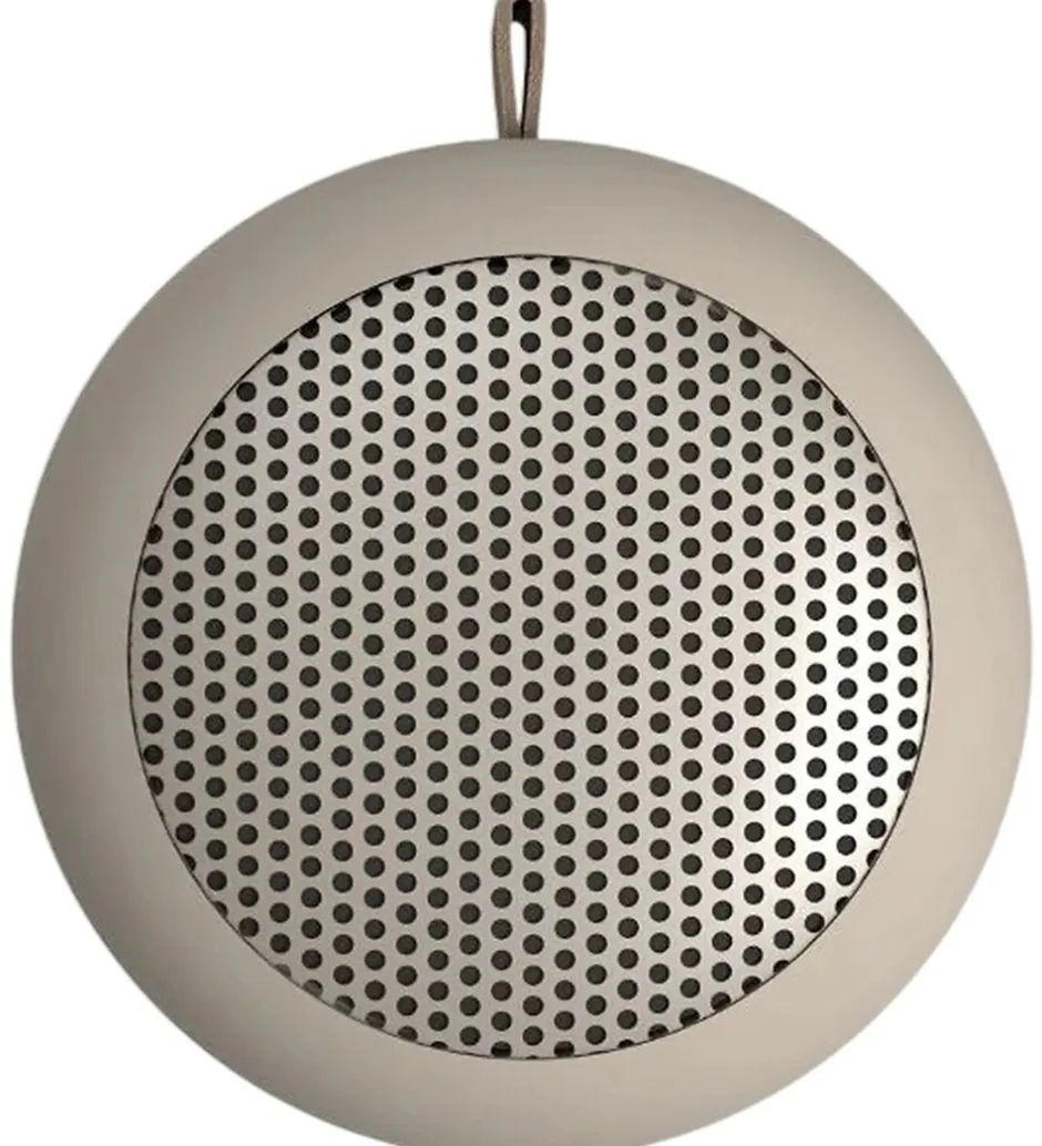 Kreafunk Højtaler m. Lys/Magnet - aLIGHT - Ivory Sand