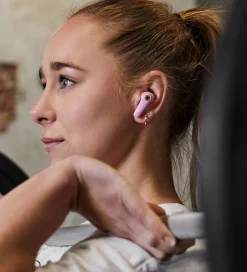 Høretelefoner*Kreafunk Høretelefoner - aSENSE - Bluetooth - Fusion Rose
