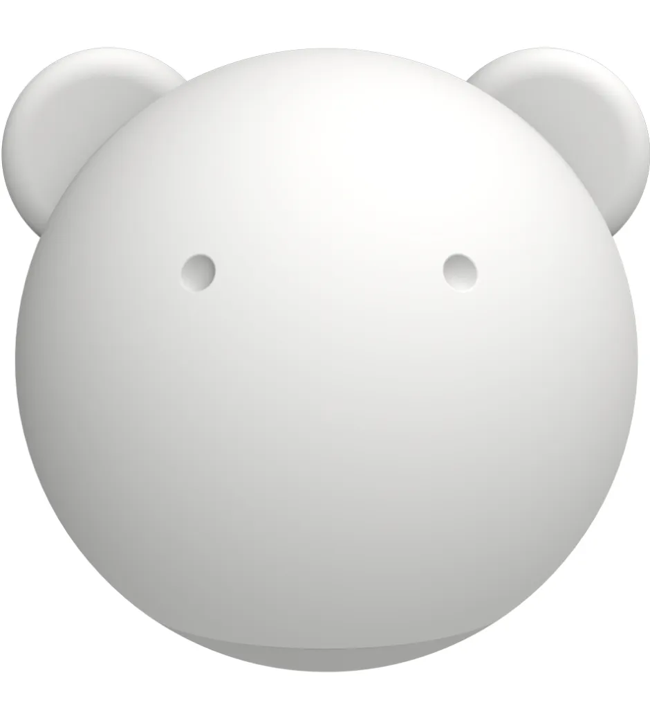 Fritstående Lamper|Lamper*Kreafunk Lampe - Blob - 12 cm - Hvid/Moon Grey