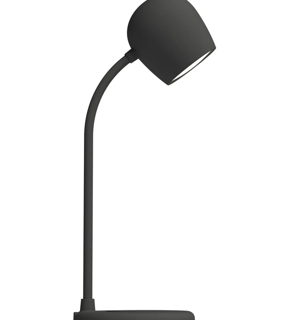 Adaptere Og Opladere*Kreafunk Lampe m. Oplader + Højtaler - Ellie - Sort