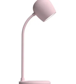 Kreafunk Lampe m. Oplader + Højtaler - Ellie - Dusty Rose
