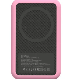 Powerbanks*Kreafunk Powerbank - toCHARGE Qi - Fresh Pink - 5.000mAh
