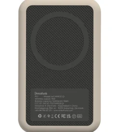 Powerbanks*Kreafunk Powerbank - toCHARGE Qi - Ivory Sand - 5.000mAh