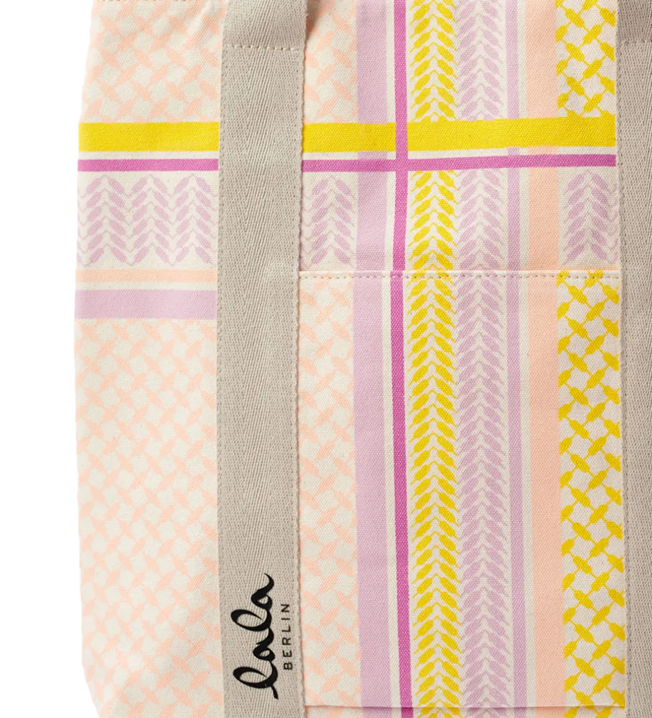 Shoppers*Lala Berlin Shopper - Carmela - Multicolor Pale Pink