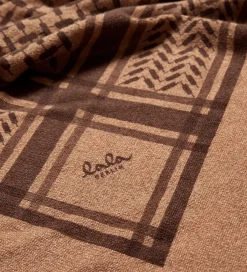 Tørklæder*Lala Berlin Tørklæde - Triangle Trinity Classic M - Beige