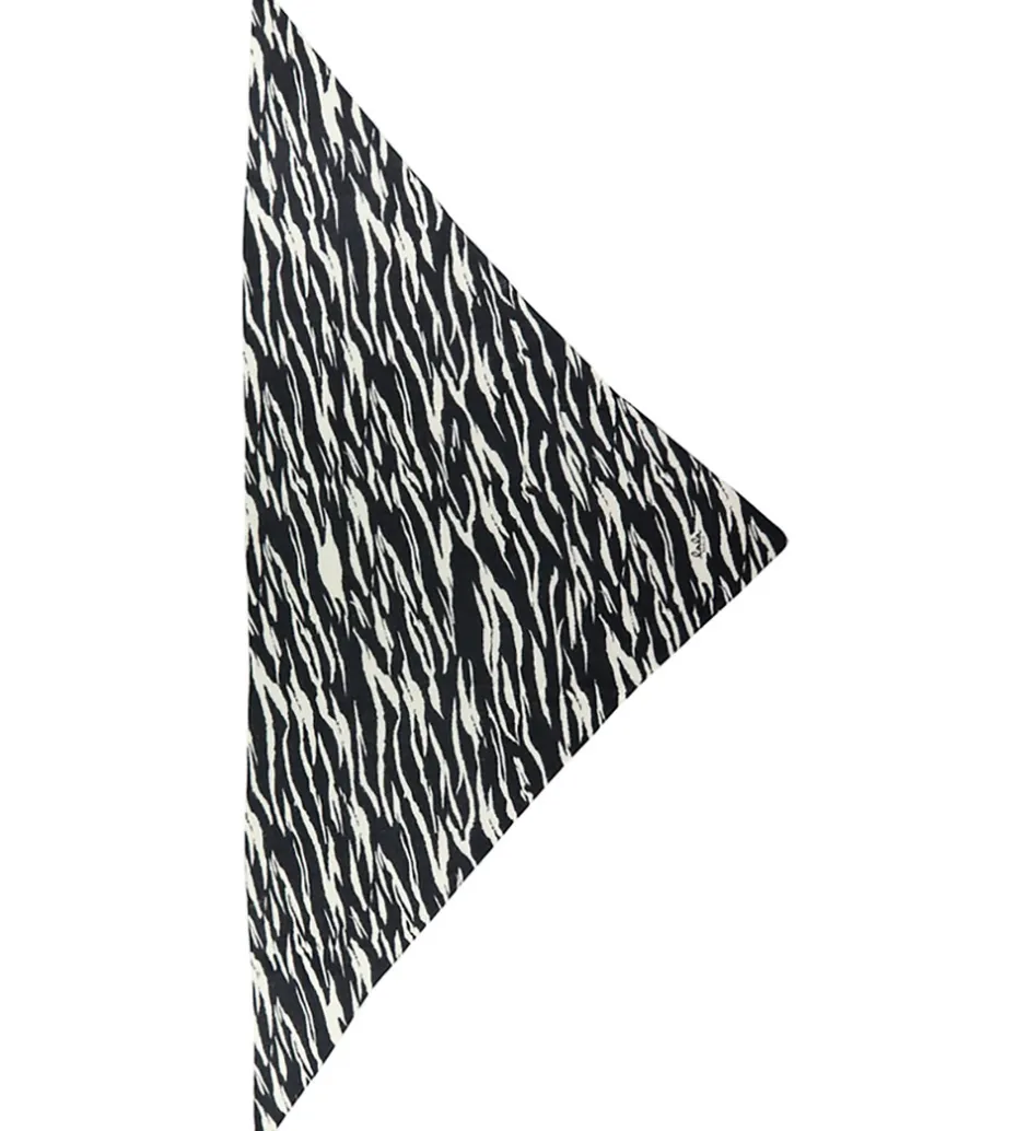 Tørklæder*Lala Berlin Tørklæde - 162x85 - Triangel M - Black Tiger