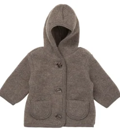 Børn Lalaby Cardigan - Uld - Chocolate