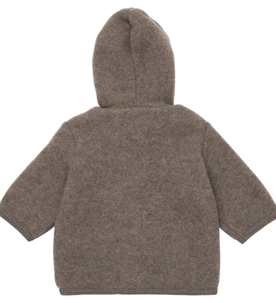 Børn Lalaby Cardigan - Uld - Chocolate
