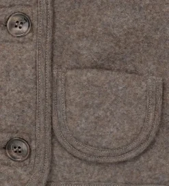 Børn Lalaby Cardigan - Uld - Chocolate