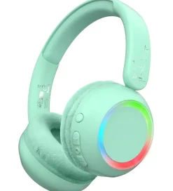 Høretelefoner*Lalarma Høretelefoner m. Lys - Trådløs - 85db - Mint