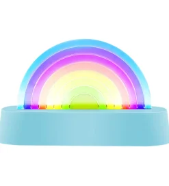 Fritstående Lamper|Lamper*Lalarma Lampe - Dancing Rainbow - 18x11x4 cm - Blå