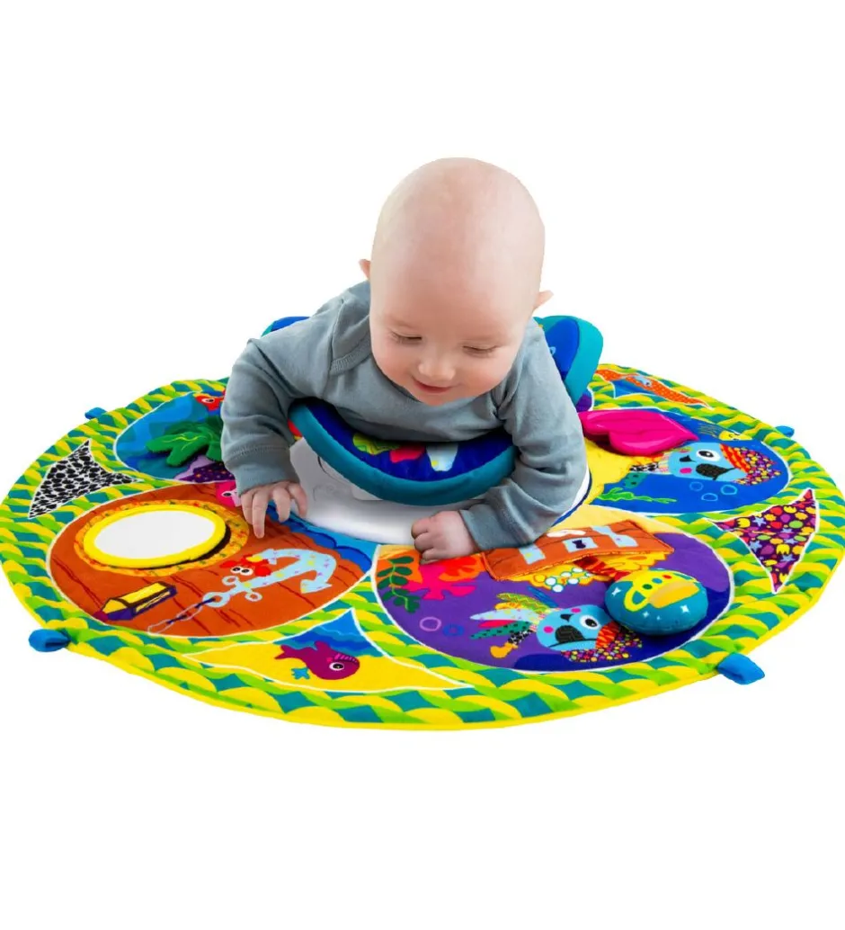 Legetæpper Og Legegulve|Aktivitetsstativer*Lamaze Aktivitetstæppe - Spin & Exlopre - Kaptajn Calamari