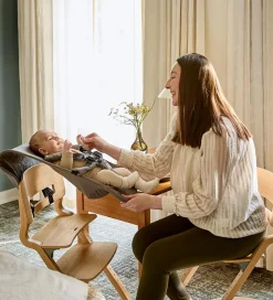 Højstole|Møbler*Leander Babyindsats til Højstol - Classic/Louie - Cool Grey