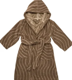 Børn Leander Badekåbe - Woodland - Mocca
