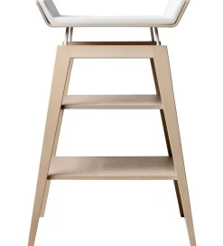 Leander Linea Puslebord m. Hynde - 66,7x72,5x91 cm - Bøg