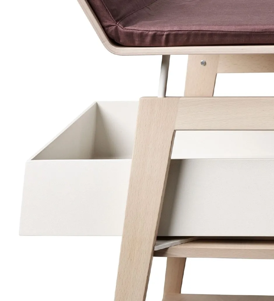 Pusleborde*Leander Linea Skuffe til Puslebord - 90x50x16 cm - Hvid