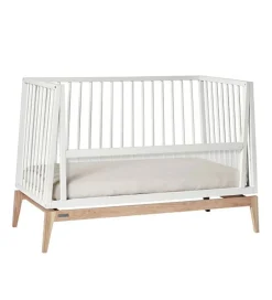 Senge*Leander Luna Ombygningssæt Til Babyseng - 140 cm - Hvid