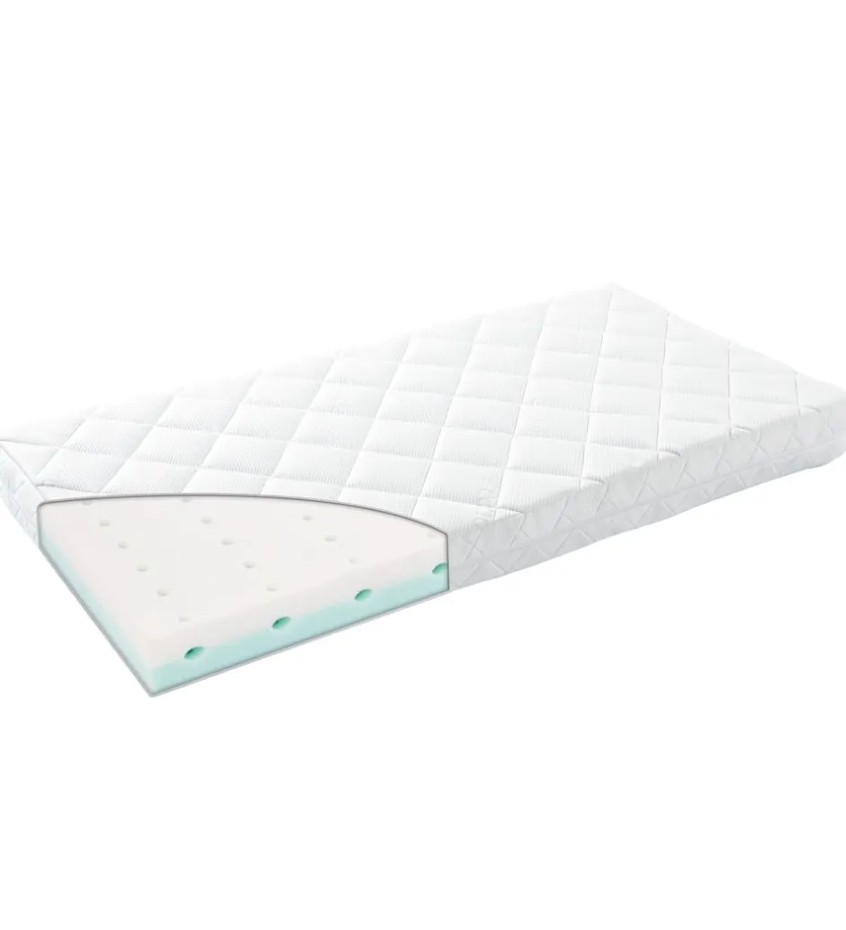 Leander Madras - Linea/Luna - Comfort - 120x60 cm - Hvid