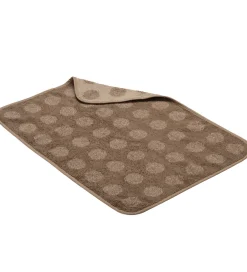 Pusletid|Puslepuder Og -Underlag*Leander Topper - Matty - 50x65 cm - Mocca m. Prikker