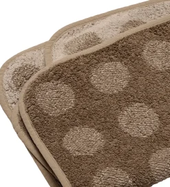 Pusletid|Puslepuder Og -Underlag*Leander Topper - Matty - 50x65 cm - Mocca m. Prikker