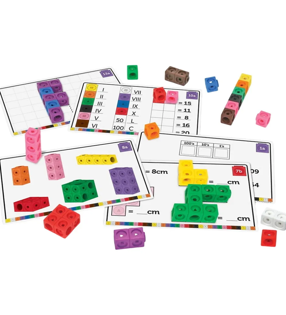 Kreasæt*Learning Resources Legetøj MathLink Cubes - Matematik For Begynd