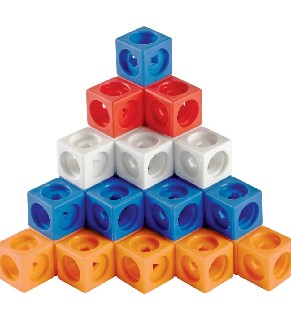 Konstruktionslegetøj*Learning Resources Legetøj - MathLink Cubes - Byg