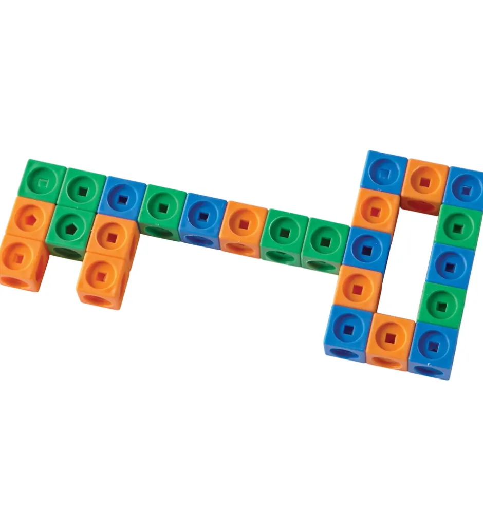 Konstruktionslegetøj*Learning Resources Legetøj - MathLink Cubes - Byg