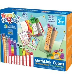 Kreasæt*Learning Resources Resources Legetøj - MathLink Cubes - Numberbl