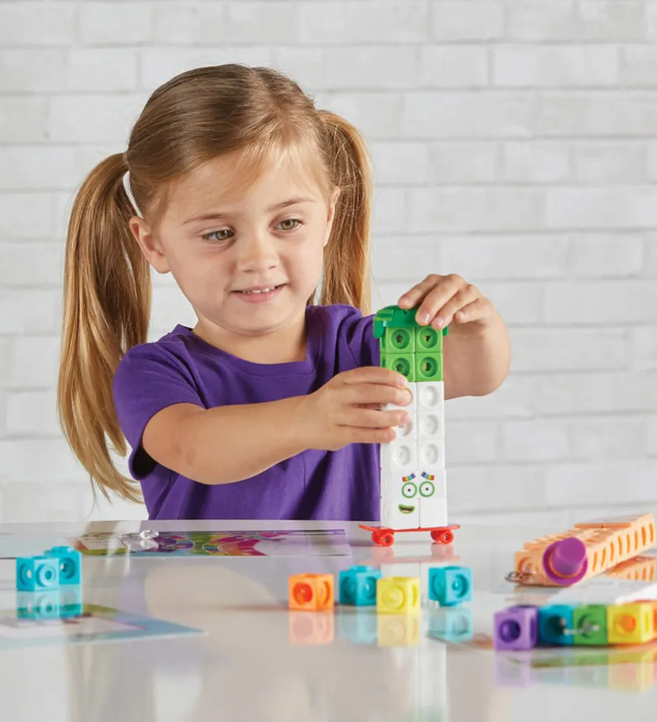 Kreasæt*Learning Resources Resources Legetøj - MathLink Cubes - Numberbl