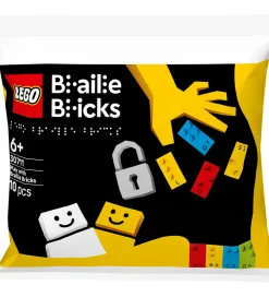 Lego®|Konstruktionslegetøj*LEGO® - Leg Med Braille 30711 - 10 Dele