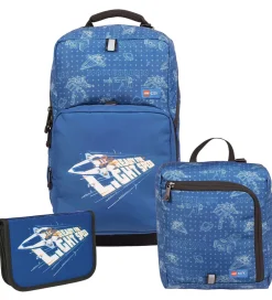 LEGO® Tasker LEGO® City Skoletaskesæt - Space Explorer - 20,5 L - Blå