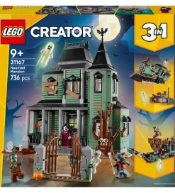 Lego®|Konstruktionslegetøj*LEGO® Creator - Hjemsøgt Palæ 31167 - 3-i-1 - 736 Dele