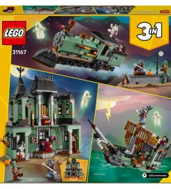 Lego®|Konstruktionslegetøj*LEGO® Creator - Hjemsøgt Palæ 31167 - 3-i-1 - 736 Dele