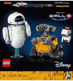 Lego®|Konstruktionslegetøj*LEGO® Disney - WALL-E Og Eva 43279 - 811 Dele