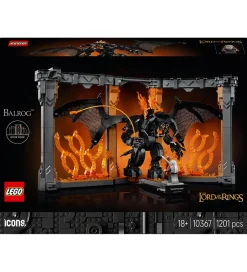 Lego®|Konstruktionslegetøj*LEGO® Icons - Ringenes Herre: Balrog™ 10367 - 1201 Dele