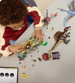 Lego®|Konstruktionslegetøj*LEGO® Jurassic World - Luftmission: Spinosau... 76976 - 984 Dele