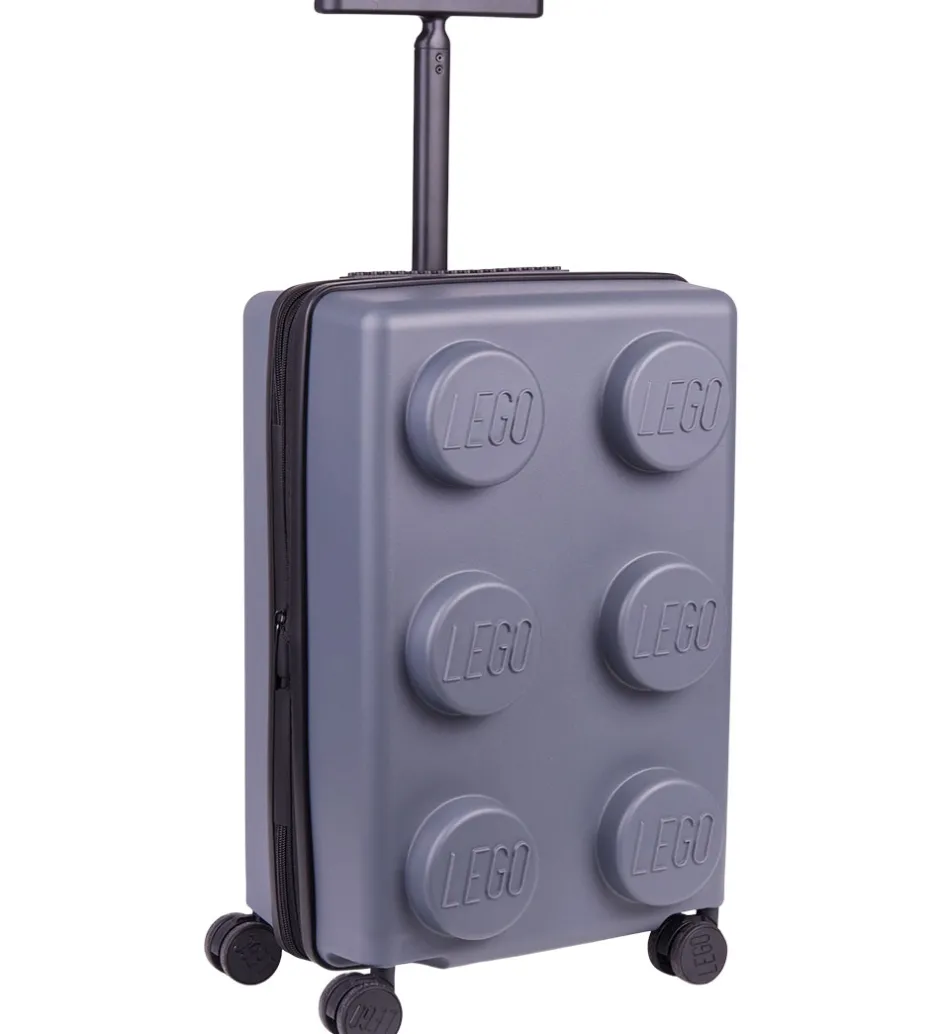 Børn LEGO® Tasker LEGO® Kuffert - Brick 2x3 - Expandable PP - 31 L - Stone Grey