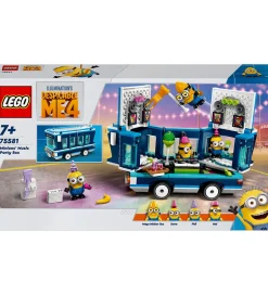 Lego®|Konstruktionslegetøj*LEGO® Minions - Minions-partybus 75581 - 379 Dele