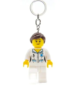 LEGO® Nøglering m. Lommelygte - Nurse
