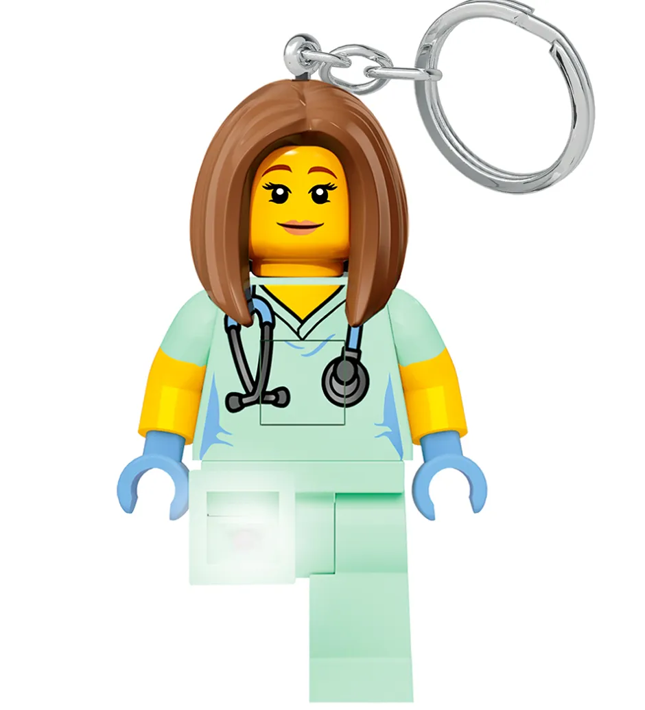 Lommelygter|Nøgleringe*LEGO® Nøglering m. Lommelygte - Nurse