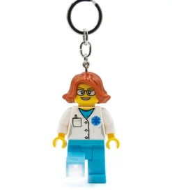 Lommelygter|Nøgleringe*LEGO® Nøglering m. Lommelygte - Female Doctor