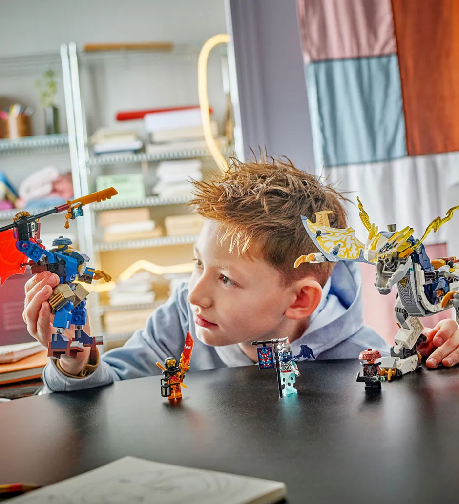 Lego®|Konstruktionslegetøj*LEGO® Ninjago - Rogues drageflyver-mech 71843 - 584 dele