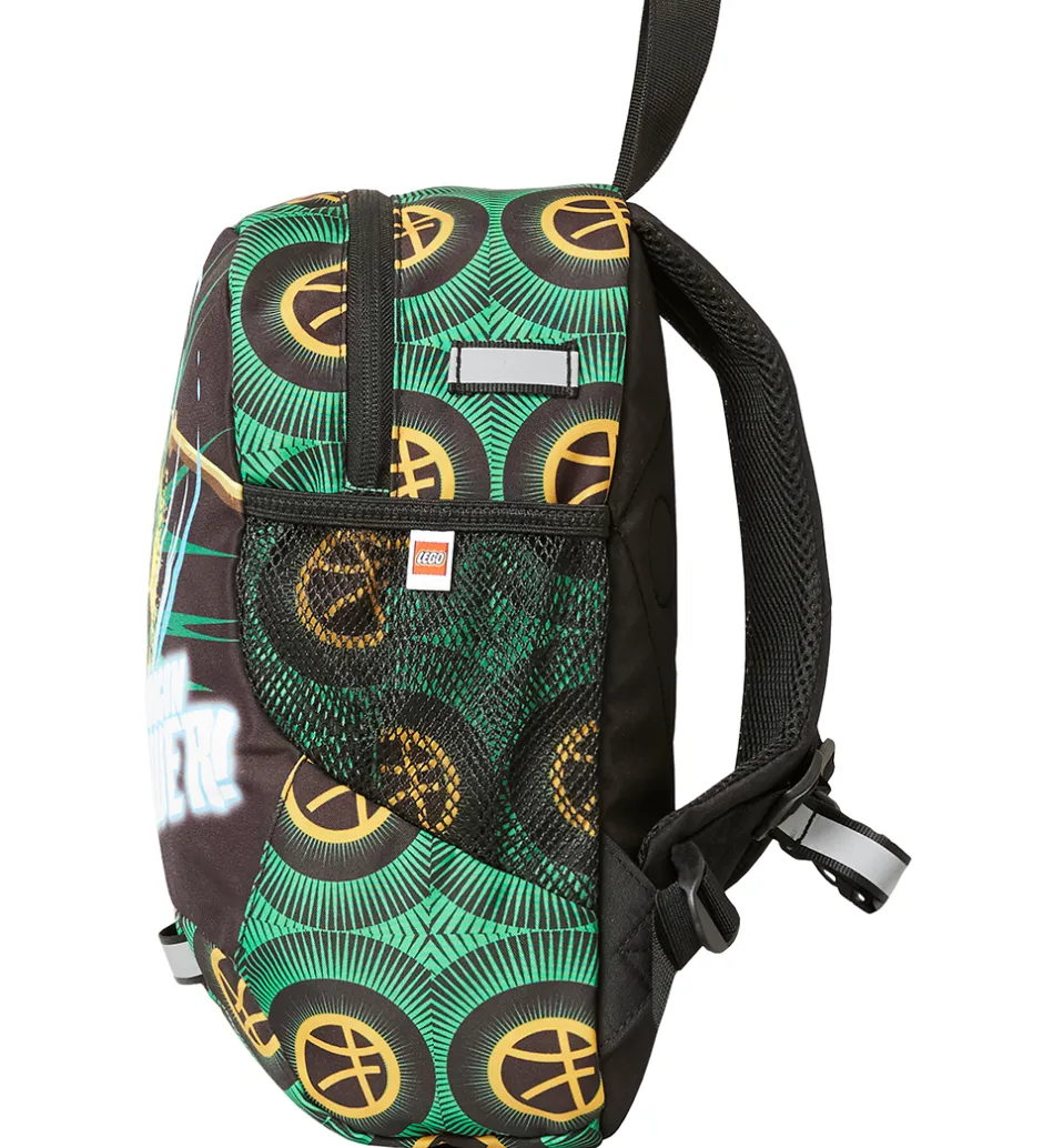 Børn LEGO® Tasker LEGO® Ninjago Børnehavetaske - Sort/Grøn