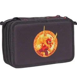 Penalhuse*LEGO® Tasker LEGO® Ninjago Penalhus m. Indhold - Dragon Energy - Sort
