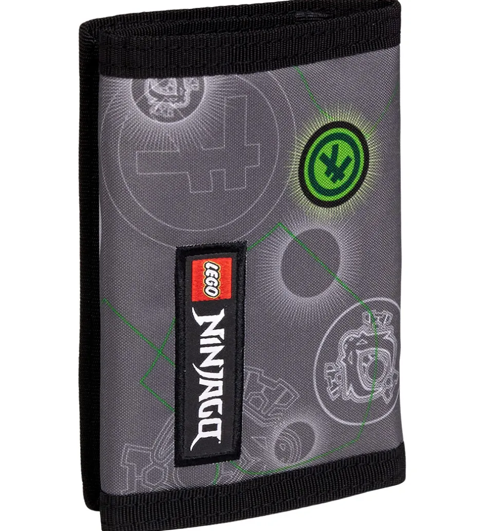 Punge*LEGO® Tasker LEGO® Ninjago Pung - Elemental Master Of Energy - Grå