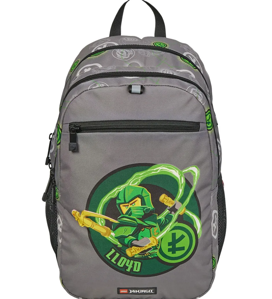 Skoletasker*LEGO® Tasker LEGO® Ninjago Rygsæk - Elemental Master Of Energy - 18 L - Grå