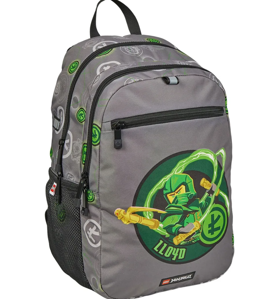 Skoletasker*LEGO® Tasker LEGO® Ninjago Rygsæk - Elemental Master Of Energy - 18 L - Grå