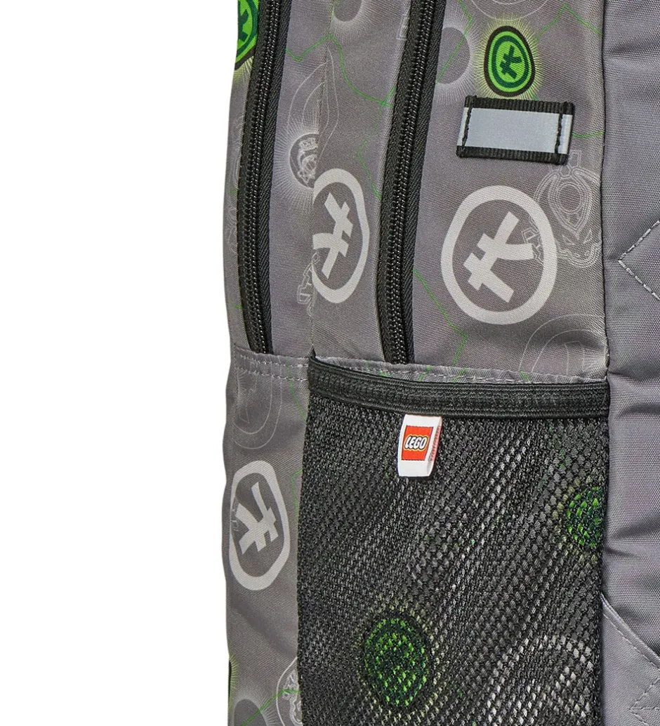 Skoletasker*LEGO® Tasker LEGO® Ninjago Rygsæk - Elemental Master Of Energy - 18 L - Grå